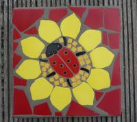 Flower and Ladybird
