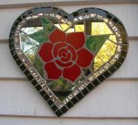 Red Rose & Heart
